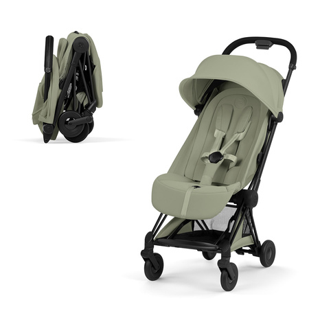 Cybex Coya 2 Style Matt Black Sage Green wózek spacerowy