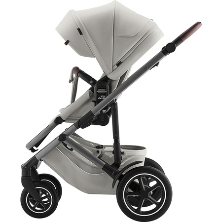 Britax Romer Smile 5Z Lux Linen Grey zestaw 4w1 z fotelikiem Baby-Safe Pro Linen Grey i bazą Vario 5Z