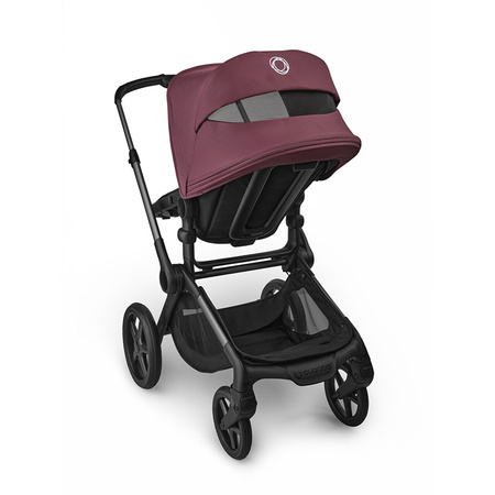 Bugaboo Fox 5 Renew Graphite/Black Haritage/Dark Cherry wózek 2w1 głęboko-spacerowy