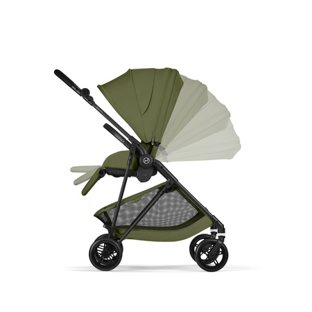 Cybex Melio Carbon Moss Green wózek spacerowy