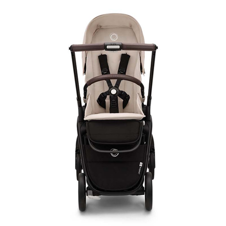 Bugaboo Dragonfly Komplet Black/Desert Taupe wózek 2w1 głęboko-spacerowy