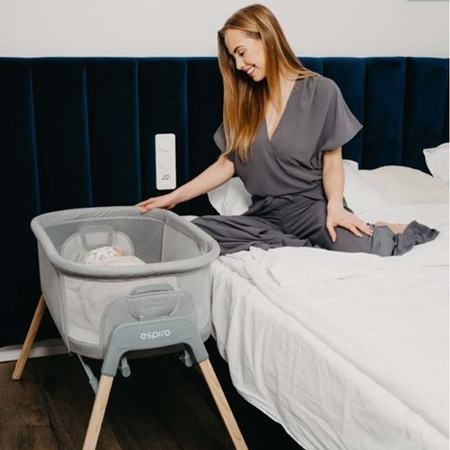 Espiro Tully Timber Black kołyska 3w1