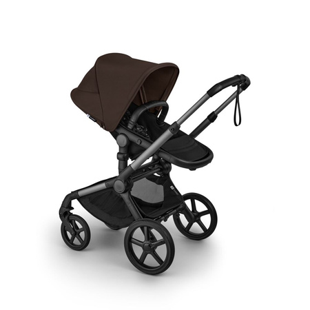 Bugaboo Fox 5 Renew Graphite/Black Haritage/Cocoa Brown wózek 2w1 głęboko-spacerowy
