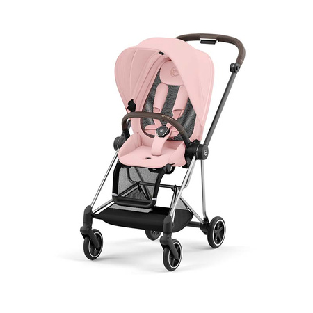 Cybex Mios Chrome Brown Peach Pink wózek spacerowy