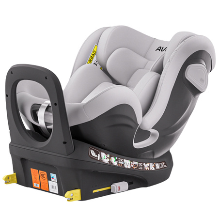 Avova Swan-Fix i-Size Sky Grey fotelik samochodowy 40-125 cm