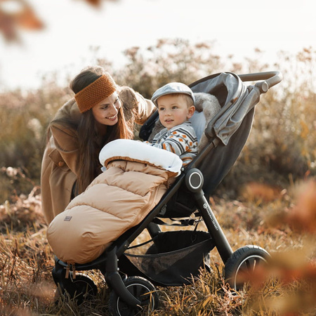 Petite&Mars Zimowy śpiworek Comfy 4w1 Veritable Khaki