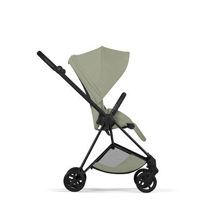Cybex Mios 4.0 Style Matt Black Sage Green zestaw 3w1 z fotelikiem Cloud T i-Size