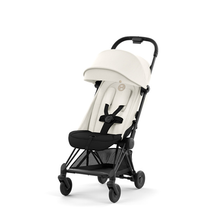 Cybex Coya Matt Black OFF WHITE wózek spacerowy