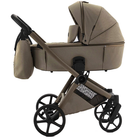 Adamex Alfa Natura Taupe wózek 2w1 głęboko-spacerowy