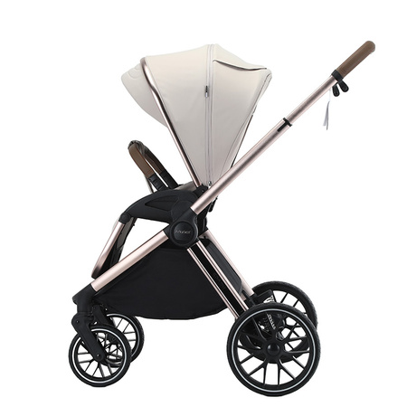 Adamex Spark Champagne Beige wózek 2w1 głęboko-spacerowy