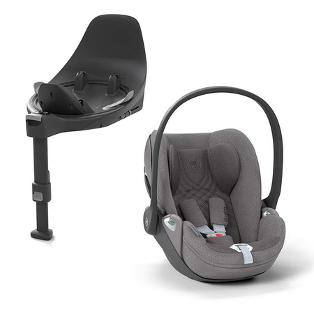 Roan IVI 2.0 Taupe zestaw 4 w 1 z fotelikiem Cybex Cloud T i-Size Plus i bazą isofix