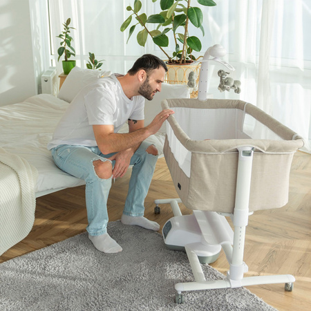 Carrello Łóżeczko dostawne Bloom Anchor Grey