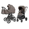 Carrello Ultra F Sugar Brown wózek dziecięcy 2w1 ze składaną gondolą