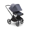 Bugaboo Fox Cub Black/Stormy Blue wózek 2w1 głęboko-spacerowy