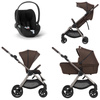 Anex iQ Premium Teddy zestaw 3w1 z fotelikiem Cybex Cluod T Plus