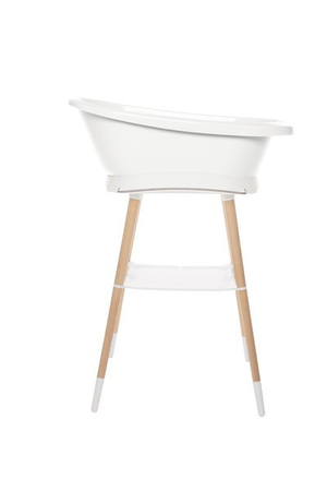 bébé-jou Stojak bukowy do wanienki Sense White 4217001