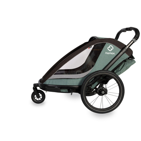 Hamax Cocoon One przyczepka rowerowa z zestawem do biegania