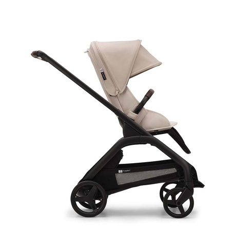 Bugaboo Dragonfly Komplet Black/Desert Taupe wózek 2w1 głęboko-spacerowy