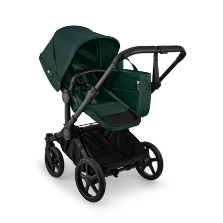 Bugaboo Donkey6 Komplet Mono Black/Fern Green wózek 2w1 głęboko-spacerowy