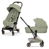 Cybex Coya 2 Style Rosegold Sage Green wózek 2w1 głęboko-spacerowy