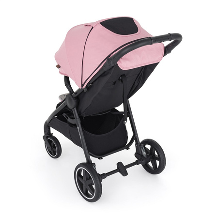 Petite&Mars Royal 3 Rose Pink stelaż Black wózek spacerowy