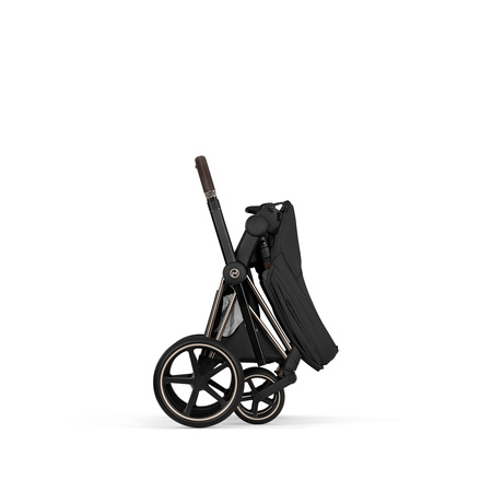 Cybex Priam 5.0 Champagne Gold Sepia Black wózek 2w1 głęboko-spacerowy