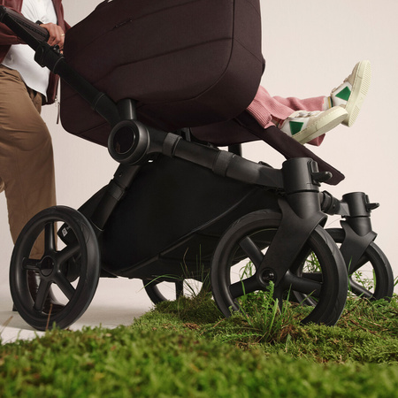 Bugaboo Donkey6 Komplet Mono Black/Fern Green wózek 2w1 głęboko-spacerowy