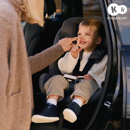 Kinderkraft Xrider2 i-Size Black Fotelik samochodowy 40-150 cm