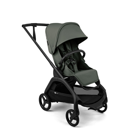 Bugaboo Dragonfly Plus Komplet Black/Forest Green wózek 2w1 głęboko-spacerowy