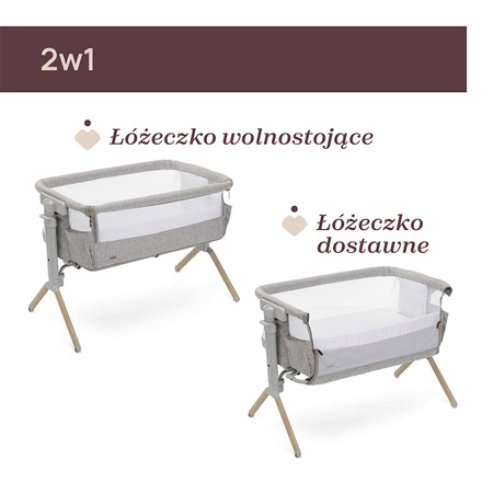 Chicco Next2Me Armonia Scandinavian łóżeczko dostawne 2w1