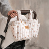 La Millou Organizer Ortalionowy do wózka Heartbeat Beige