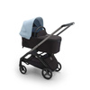 Bugaboo Dragonfly wózek 2w1 głęboko-spacerowy rama Graphite/Midnight Black-Skyline Blue