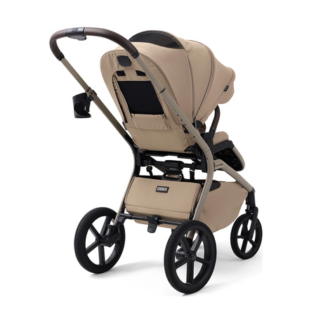 Future Calvio Almond Cream wózek 4w1 z Maxi-Cosi Pebble Slide Pro i bazą