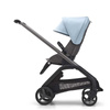 Bugaboo Dragonfly wózek spacerowy rama Graphite/Grey Melange-Skyline Blue