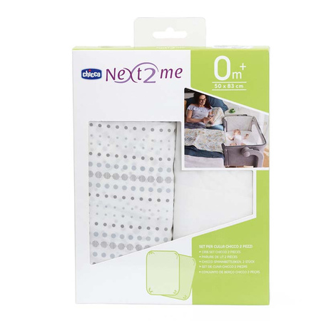 Chicco prześcieradło do łóżeczka Next2Me Air