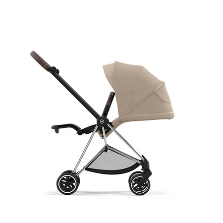 Cybex Mios Chrome Brown Cozy Beige wózek spacerowy