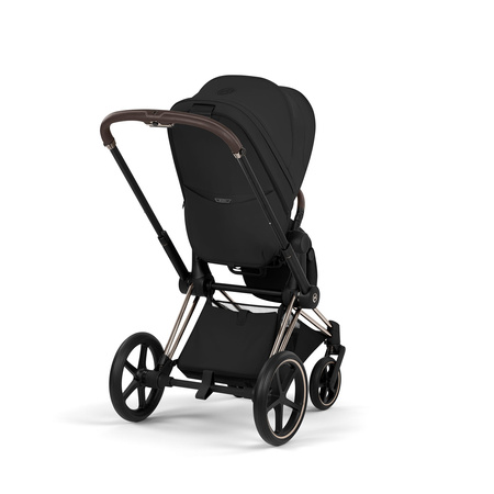 Cybex Priam 5.0 Champagne Gold Sepia Black wózek 2w1 głęboko-spacerowy