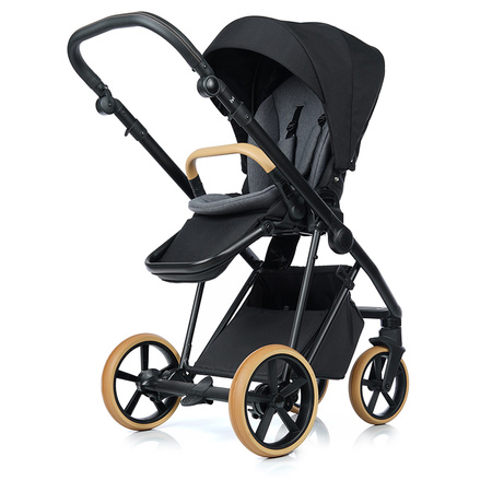 Roan IVI 2.0 Vintage Collection Caviar 2w1 głęboko-spacerowy