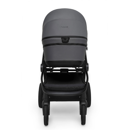 Muuvo Fold Iron Graphite wózek 2w1 (głęboko-spacerowy)