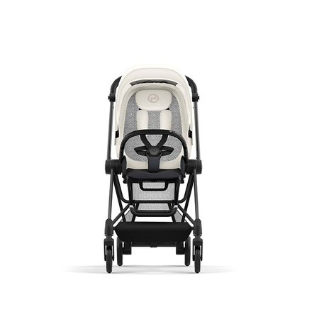 Cybex Mios Matt Black OFF WHITE wózek spacerowy