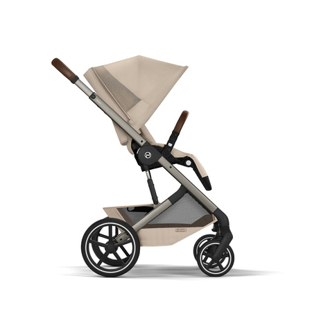 Cybex Balios S Lux 2026 Almond Beige wózek 2w1 głęboko-spacerowy