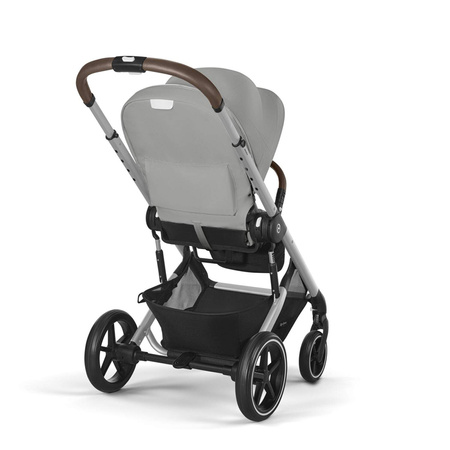 Cybex Balios S Lux 2.0 Stone Grey zestaw 4w1 z fotelikiem Cloud G Plus i Bazą G