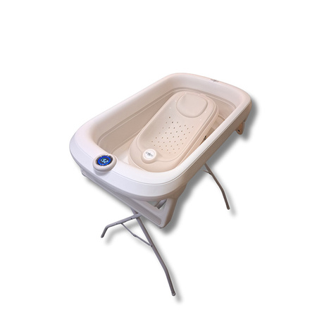 Ines&John Silikonowy Leżaczek do Wanienki Beige