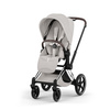 Cybex Priam 5.0 Chrome Brown City Grey wózek 2w1 głęboko-spacerowy