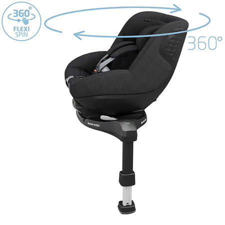 Maxi Cosi Pearl 360 Pro Authentic Black Fotelik samochodowy z Bazą