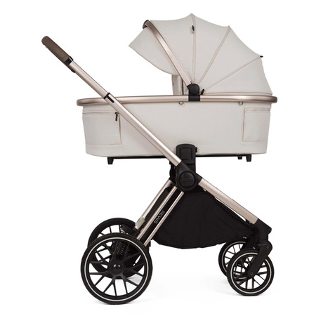 Adamex Spark Champagne wózek 2w1 głęboko-spacerowy