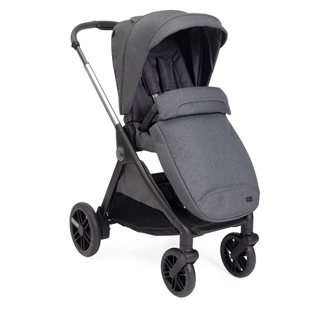 Chicco Bellagio Black Satin wózek 2w1 głęboko-spacerowy
