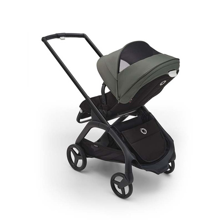 Bugaboo Dragonfly wózek spacerowy rama Black/Midnight Black-Forest Green