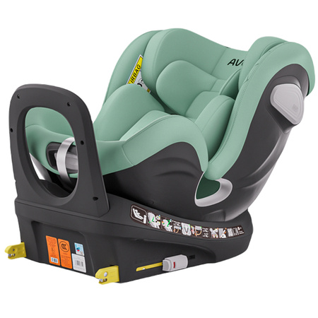 Avova Swan-Fix i-Size Lime Green fotelik samochodowy 40-125 cm