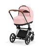 Cybex Priam 4.0 Chrome Brown Peach Pink wózek 2w1 głęboko-spacerowy
